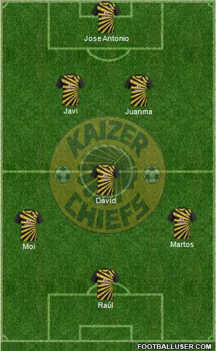 Kaizer Chiefs Formation 2012