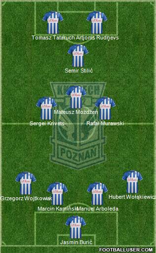 Lech Poznan Formation 2012