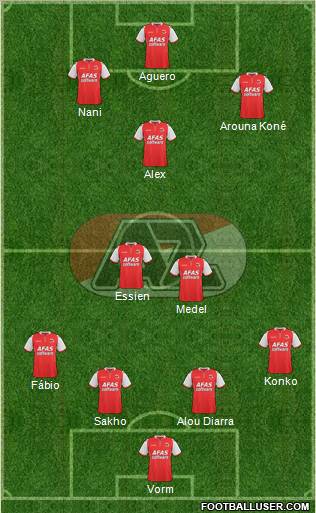 AZ Alkmaar Formation 2012