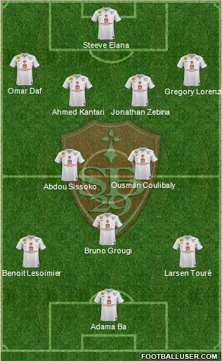 Stade Brestois 29 Formation 2012