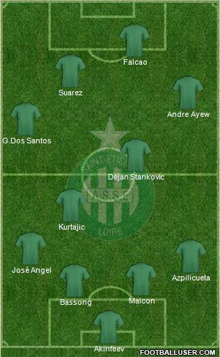 A.S. Saint-Etienne Formation 2012