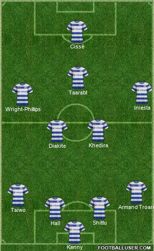 Queens Park Rangers Formation 2012