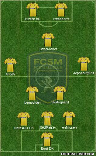 FC Sochaux-Montbéliard Formation 2012