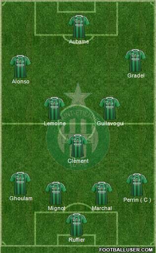 A.S. Saint-Etienne Formation 2012