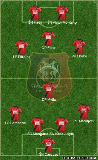 Stade Rennais Football Club Formation 2012