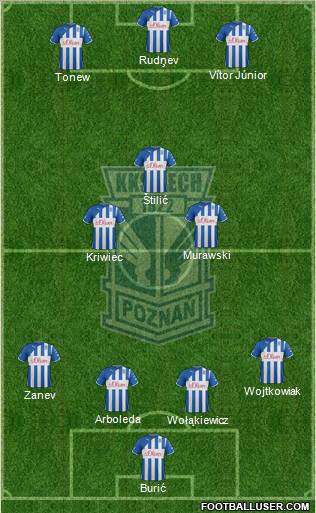 Lech Poznan Formation 2012