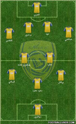 Al-Nassr (KSA) Formation 2012