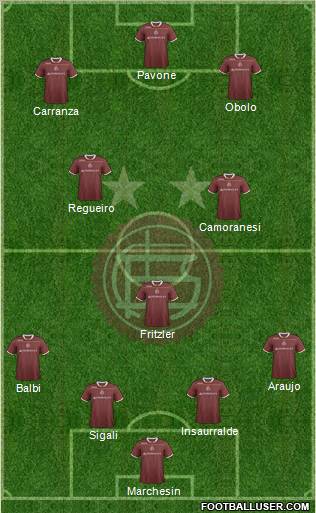 Lanús Formation 2012