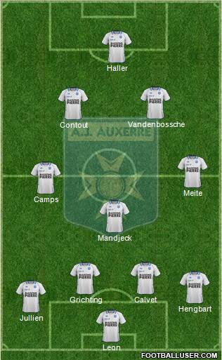 A.J. Auxerre Formation 2012