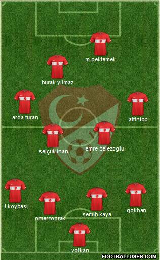 Turkey Formation 2012