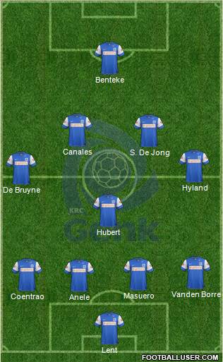 K Racing Club Genk Formation 2012