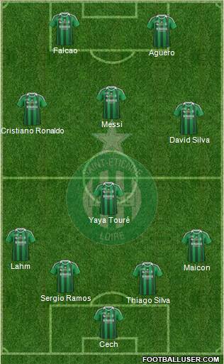 A.S. Saint-Etienne Formation 2012