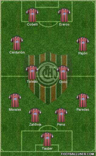 Chacarita Juniors Formation 2012