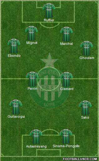 A.S. Saint-Etienne Formation 2012