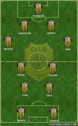 Olimpo de Bahía Blanca Formation 2012