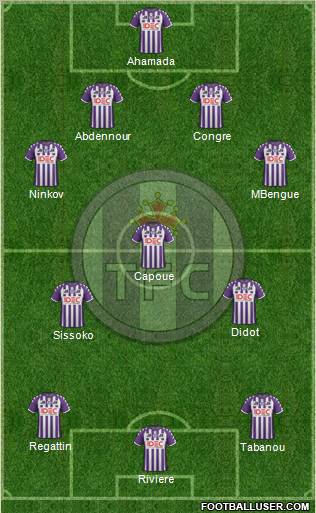 Toulouse Football Club Formation 2012