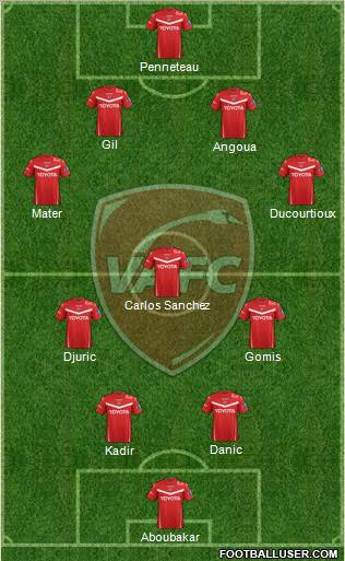 Valenciennes Football Club Formation 2012