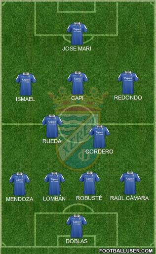 Xerez C.D., S.A.D. Formation 2012