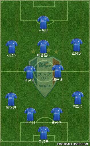 Suwon Samsung Blue Wings Formation 2012