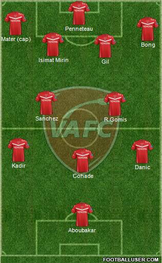 Valenciennes Football Club Formation 2012