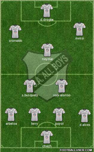 All Boys Formation 2012