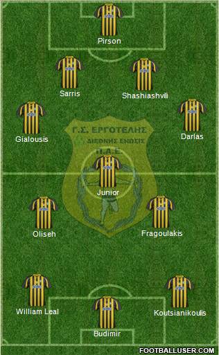 GS Diethnis Enosis Ergotelis Formation 2012