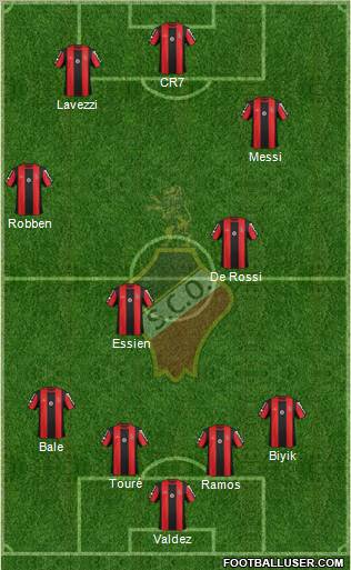 Sporting Clube Olhanense Formation 2012