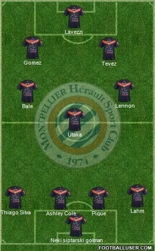 Montpellier Hérault Sport Club Formation 2012