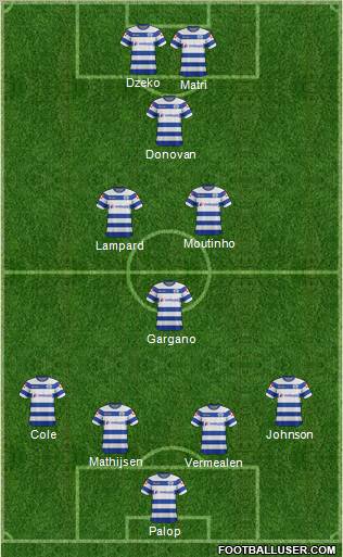 Queens Park Rangers Formation 2012