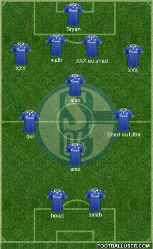 FC Schalke 04 Formation 2012