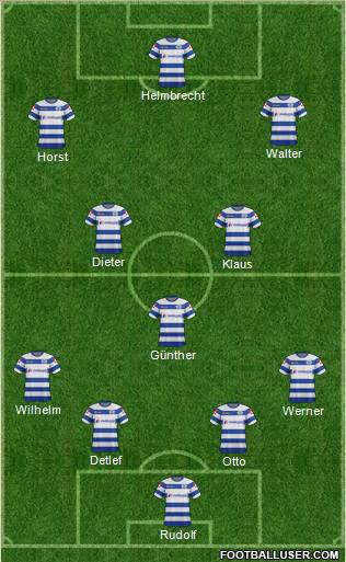 Queens Park Rangers Formation 2012