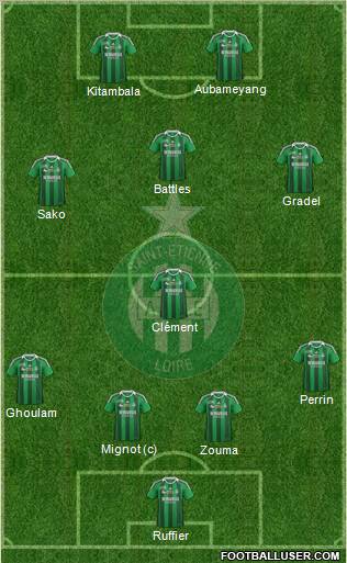 A.S. Saint-Etienne Formation 2012