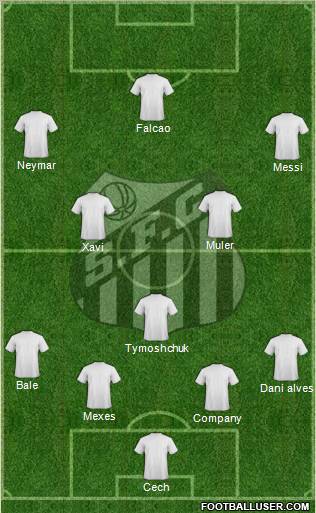 Santos FC (AP) Formation 2012