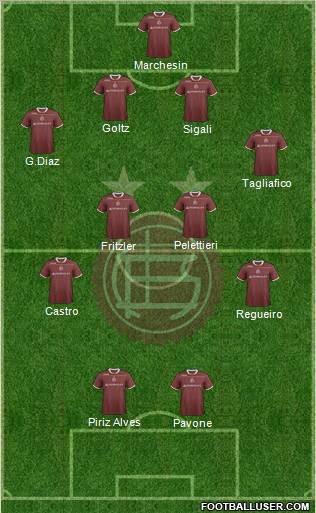 Lanús Formation 2012