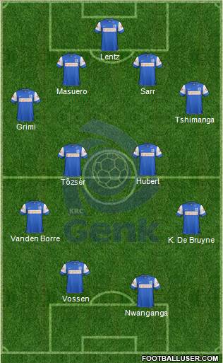 K Racing Club Genk Formation 2012