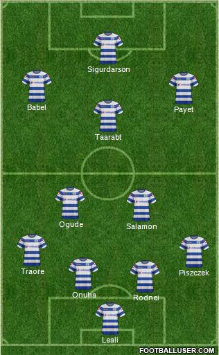 Queens Park Rangers Formation 2012