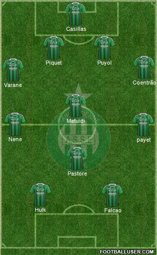 A.S. Saint-Etienne Formation 2012