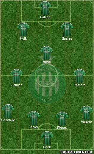 A.S. Saint-Etienne Formation 2012