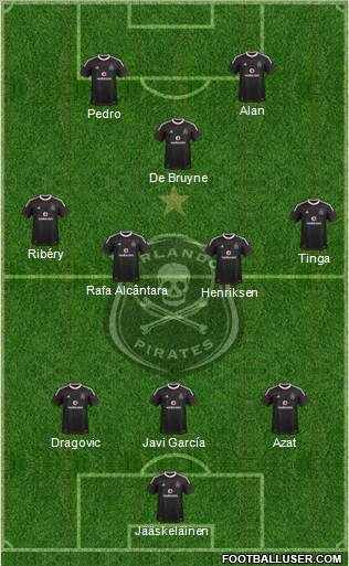 Orlando Pirates Formation 2012