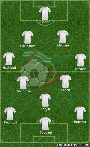 Algeria Formation 2012