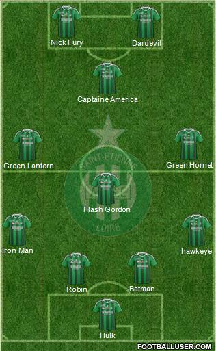 A.S. Saint-Etienne Formation 2012