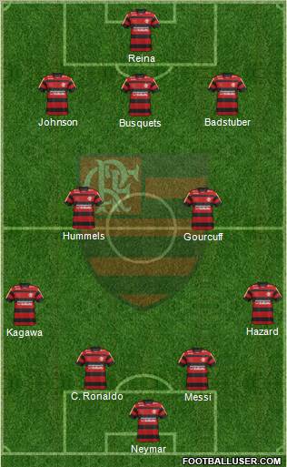 CR Flamengo Formation 2012