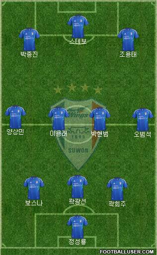 Suwon Samsung Blue Wings Formation 2012