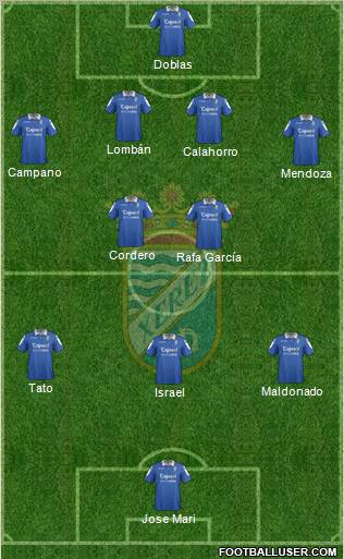 Xerez C.D., S.A.D. Formation 2012