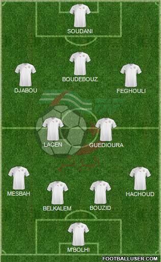 Algeria Formation 2012