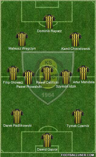 GKS Katowice Formation 2012