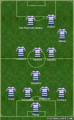 Queens Park Rangers Formation 2012