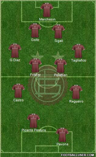 Lanús Formation 2012