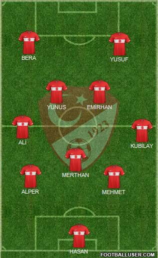 Turkey Formation 2012