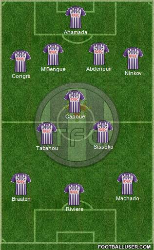 Toulouse Football Club Formation 2012